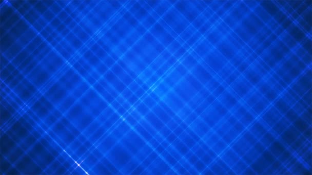 Diffusion recoupant les lignes obliques de haute technologie, bleu, abstrait, boucle, 4K 