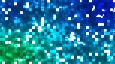 Yayın Twinkling Firey Işık Kareler, Çok Renkli, Soyut, Loopable, 4k