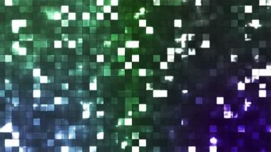 Yayın Twinkling Firey Işık Kareler, Çok Renkli, Soyut, Loopable, 4k