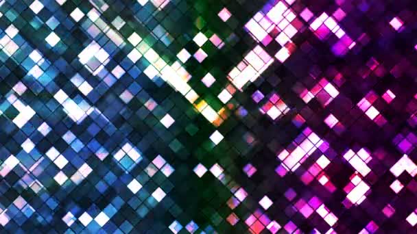 Diamants carrés de scintillement de diffusion, multicolore, abstrait, boucle, 4K 