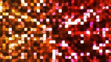 Yüksek teknoloji kareler, çok renkli, Abstract, Loopable, 4 k pırıltı yayın