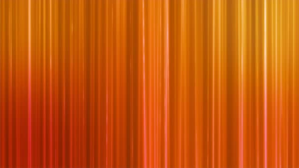 Lignes verticales de haute technologie de diffusion, orange, abstrait, boucle, 4K — Video