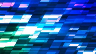 Pırıltı yatay eğik yüksek teknoloji küçük barlar, çok renkli, Abstract, Loopable, 4k