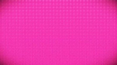 Pulsating Hi-Tech Küpler Duvarı, Pembe Olaylar, 3D, Döngülenebilir, HD