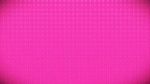 Broadcast Pulsating Tech Cubes Wall Pink Události Loopable — Stock video
