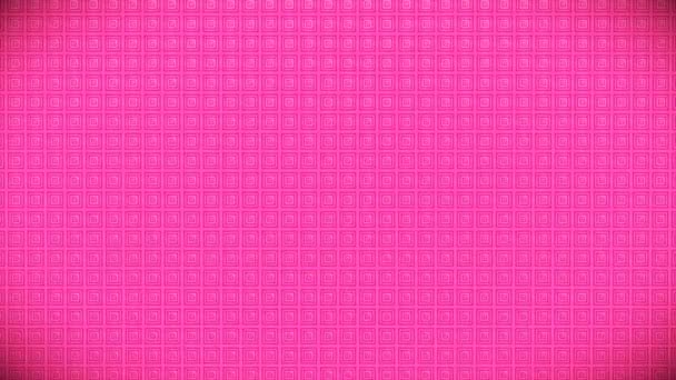 Broadcast Pulsating Tech Cubes Wall Pink Events Loopable — Stock video