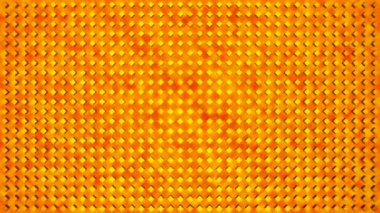 Pulsating Hi-Tech Elmasları Duvarı, Altın, Olaylar, 3D, Döngülenebilir, HD