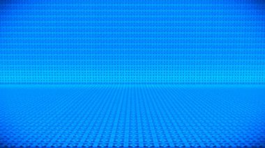 Yayın Yüksek Teknoloji Kare Şablonları Duvar Sahnesi, Mavi, Şirket, 3D, Döngülenebilir, 4K