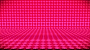 Yayın Yüksek Teknoloji Elmasları Duvar Sahnesi, Pembe Etkinlikler, 3D, Döngülü, 4K