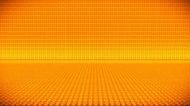 Yayın Yüksek Teknoloji Kare Şablonları Duvar Sahnesi, Altın, Olaylar, 3D, Döngülenebilir, 4K