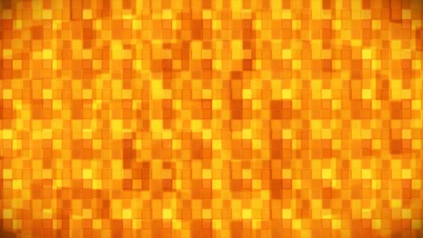 Broadcast Tech Glittering Abstract Patterns Wall Golden Events Loopable — Stock video