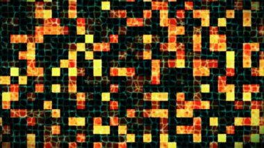 Hi-Tech Parıldayan Soyut Desenler Duvarı, Çoklu Renkler, Olaylar, 2D, Döngüsel, 4K