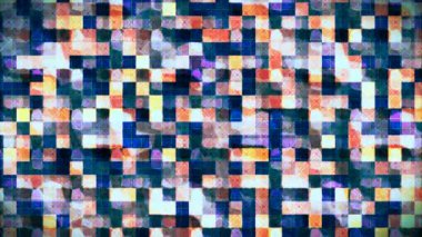 Hi-Tech Parıldayan Soyut Desenler Duvarı, Çoklu Renkler, Olaylar, 2D, Döngüsel, 4K