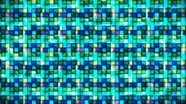 Hi-Tech Parıldayan Soyut Desenler Duvarı, Çoklu Renkler, Olaylar, 2D, Döngüsel, 4K