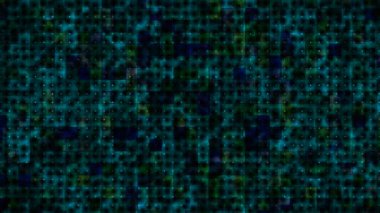 Hi-Tech Parıldayan Soyut Desenler Duvarı, Çoklu Renkler, Olaylar, 2D, Döngüsel, 4K