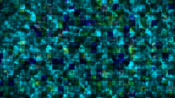 Vysílání Tech Třpytivé Abstraktní Vzory Zeď Multi Color Události Loopable — Stock video
