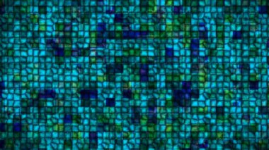 Hi-Tech Parıldayan Soyut Desenler Duvarı, Çoklu Renkler, Olaylar, 2D, Döngüsel, 4K