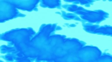 Rastgele Evrimleşen Soyut Desenler, Mavi, Endüstriyel, Hd