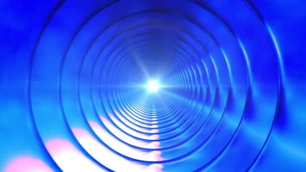 Diffusion sans fin Tunnel haute technologie, bleu, industriel, mobile, haute résolution