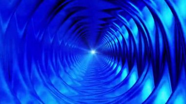 Sonsuz Yüksek Teknoloji Tüneli, Mavi, Endüstriyel, Döngüsel, Hd