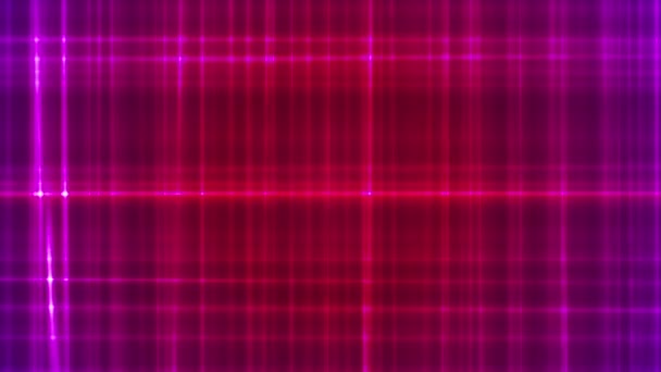 Broadcast Intersecting Hi-Tech Lines, Magenta Red, Abstract, Loopable, HD — Stock Video