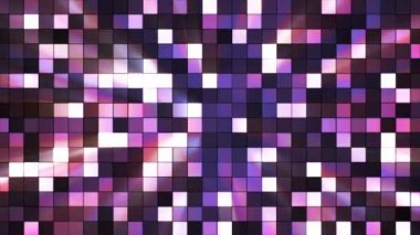 Yayın Twinkling Hi-Tech Kareler, Mor, Soyut, Loopable, Hd