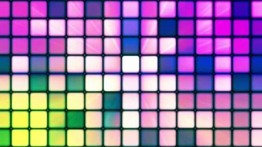 Yayın Twinkling Hi-Tech Küpler, Çok Renkli, Soyut, Döngü, Hd