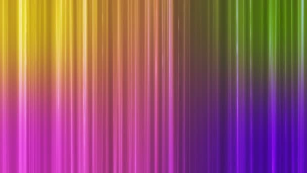 Трансляція вертикальних Hi-Tech ліній, Multi колір, анотація, непрямої, HD — стокове відео