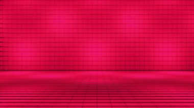 Pulsating Hi-Tech Alternatif Işıklandırma Küpleri Sahnesi, Çoklu Renkler, Olaylar, 3D, Döngülenebilir, 4K