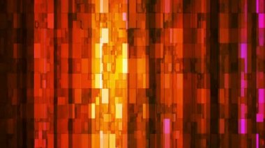 Yayın Twinkling Dikey Hi-Tech Barlar, Turuncu, Soyut, Döngü, Hd