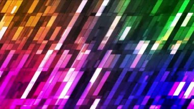 Yayın Twinkling Eğimli Hi-Tech Küçük Barlar, Çok Renkli, Soyut, Loopable, Hd