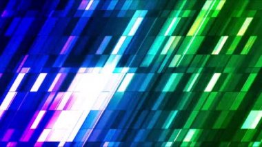 Yayın Twinkling Eğimli Hi-Tech Küçük Barlar, Çok Renkli, Soyut, Loopable, Hd