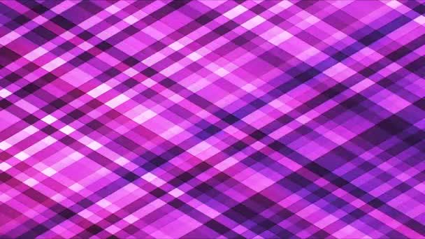 Broadcast Twinkling Diamond Hi-Tech Strips, Magenta, Abstract, Loopable, HD — Stock Video