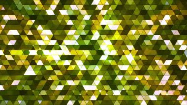 Yayın Twinkling Kareli Hi-Tech Üçgenler, Yeşil, Soyut, Döngü, Hd
