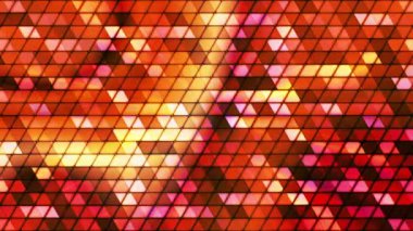 Yayın Twinkling Kübik Hi-Tech Üçgenler, Çok Renkli, Soyut, Döngü, Hd