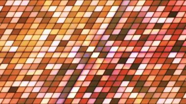 Yayın Twinkling Eğimli Hi-Tech Küpler, Kahverengi, Soyut, Loopable, Hd