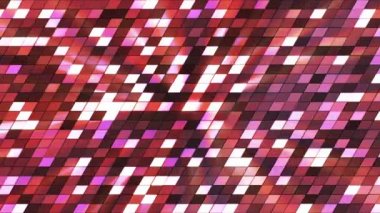Yayın Twinkling Eğimli Hi-Tech Kareler, Kahverengi, Soyut, Loopable, Hd