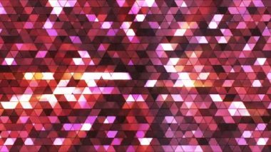 Yayın Twinkling Kareli Hi-Tech Üçgenler, Mor, Soyut, Döngü, Hd