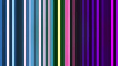 Yayın Twinkling Dikey Hi-Tech Barlar, Çok Renkli, Soyut, Döngü, Hd