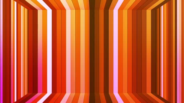 Radiodiffusion Twinkling Vertical Hi-Tech Bars Room, Orange, Abstrait, Boucle, En Haute Qualité — Video