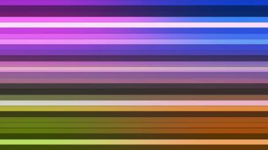 Yayın Twinkling Yatay Hi-Tech Barlar, Çok Renkli, Soyut, Döngü, Hd