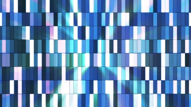 Diffusion Twinkling Hi-Tech Petites Barres, Bleu, Abstrait, Boucle, En Haute Qualité — Video