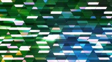 Yayın Twinkling Diamond Hi-Tech Küçük Barlar, Yeşil, Soyut, Loopable, Hd