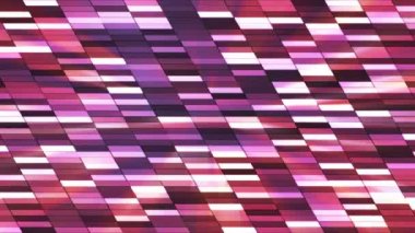 Parıldayan Yatay Eğimli Hi-Tech Küçük Barlar, Mor, Soyut, Döngülü, Hd
