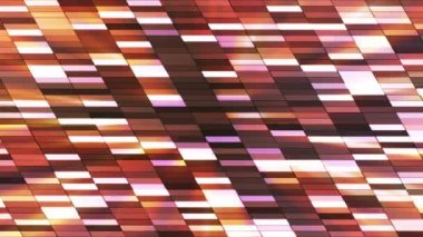 Parıldayan Yatay Eğimli Hi-Tech Küçük Barlar, Kahverengi, Soyut, Döngü, Hd