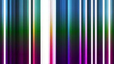 Yayın Twinkling Dikey Hi-Tech Barlar, Çok Renkli, Soyut, Döngü, Hd