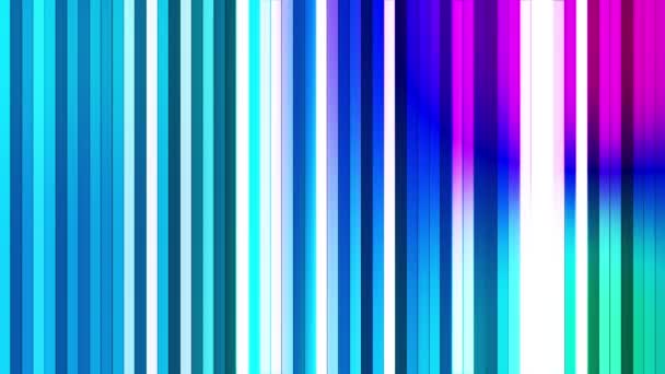 Radiodiffusion Twinkling Vertical Hi-Tech Bars, Bleu, Abstrait, Boucle, En Haute Qualité — Video