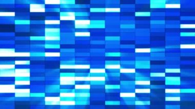 Parıldayan Yatay Küçük Kareli Hi-Tech Barlar, Mavi, Soyut, Döngüsel, Hd