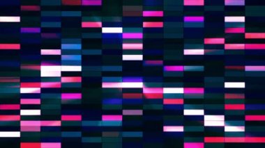 Twinkling Yatay Küçük Kareli Hi-Tech Barlar, Çok Renkli, Soyut, Döngülü, Hd