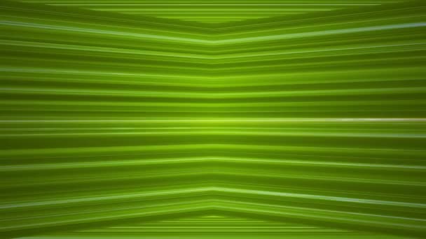 Broadcast Horizontal Hi-Tech Lines Dome, Green, Abstract, Loopable, HD — Stock Video